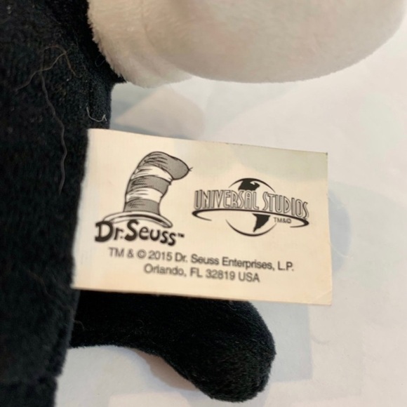 Cat In The Hat Plush Dr.Seuss Stuffed Animal UNIVERSAL STUDIOS 2015 Baby 12” - Picture 3 of 4